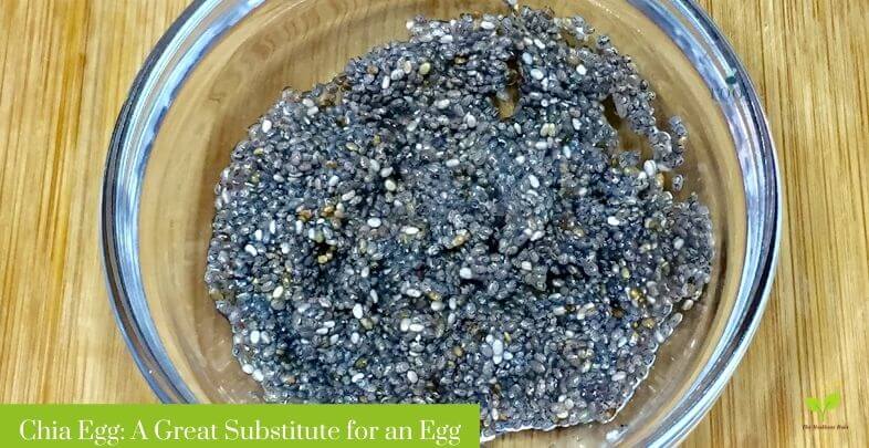 Chia Egg in a Clear glass dish | The Radiant Root